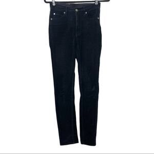 Cheap Monday Velour Skinny Jeans Black Size 26